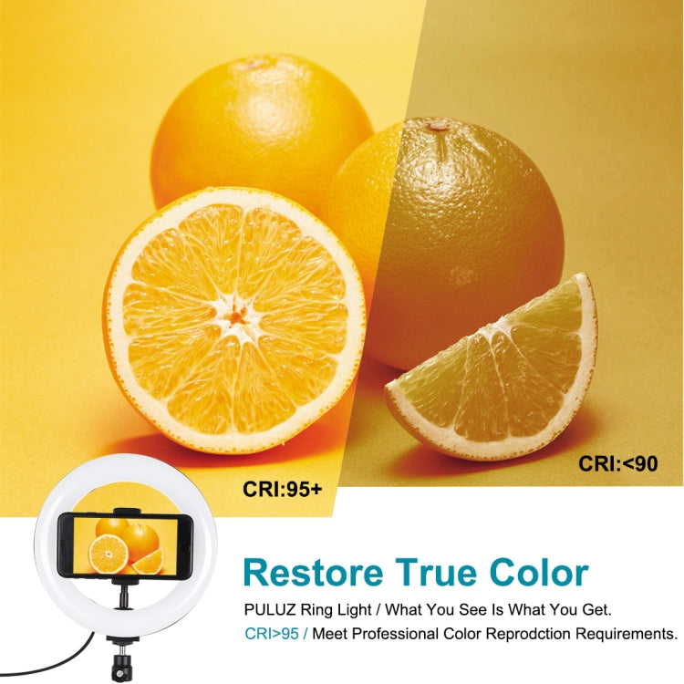 Puluz Anello LED 7,9 pollici USB 3 modalità dimmerabile