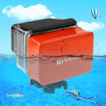 PULUZ Spugna Galleggiante con Adesivo Adesivo per GoPro Hero11 Black / HERO10 Black / HERO9 Black /HERO8 / HERO7 /6 /5 /5 Session /4 Session /4 /3+ /3 /2 /1, Insta360 ONE R, DJI Osmo Action eAltre action camera, Sponge with Sticker