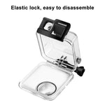 PULUZ Custodia subacquea impermeabile da 45 m per GoPro MAX, con fibbia di montaggio di base e vite, Waterproof Case