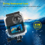 PULUZ Custodia subacquea impermeabile da 45 m per GoPro MAX, con fibbia di montaggio di base e vite, Waterproof Case
