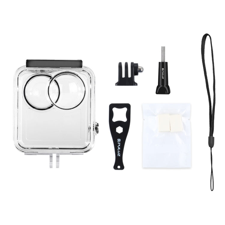 PULUZ Custodia subacquea impermeabile da 45 m per GoPro MAX, con fibbia di montaggio di base e vite, Waterproof Case