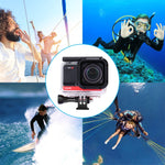 PULUZ Custodia per immersione subacquea con profondità di 60 m Custodia impermeabile per fotocamera per Insta360 ONE R 4K Edizione grandangolare, For Insta360 ONE R 4K Edition