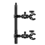 Selfie Stick telescopico 150cm con doppio morsetto per moto