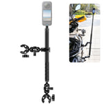 Morsetti per moto doppia e singola testa con selfie stick 150 cm