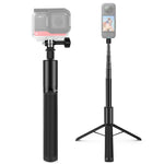 Bastone selfie retrattile 1,22 m con treppiede per Insta360