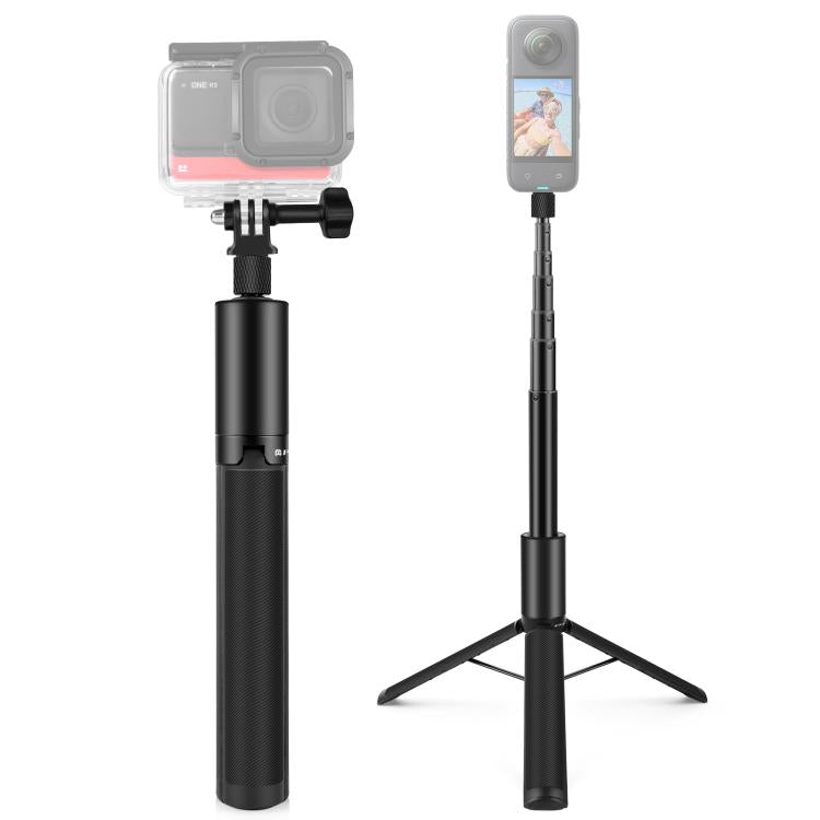 Bastone selfie retrattile 1,22 m con treppiede per Insta360