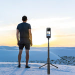 Bastone selfie retrattile 1,22 m con treppiede per Insta360