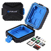 Custodia per scheda di memoria PULUZ 11 in 1 per schede 3SIM + 2XQD + 2CF + 2TF + 2SD, 11 in 1