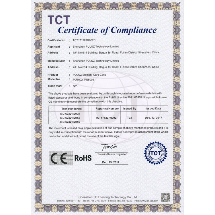 Custodia per scheda di memoria PULUZ 11 in 1 per schede 3SIM + 2XQD + 2CF + 2TF + 2SD, 11 in 1