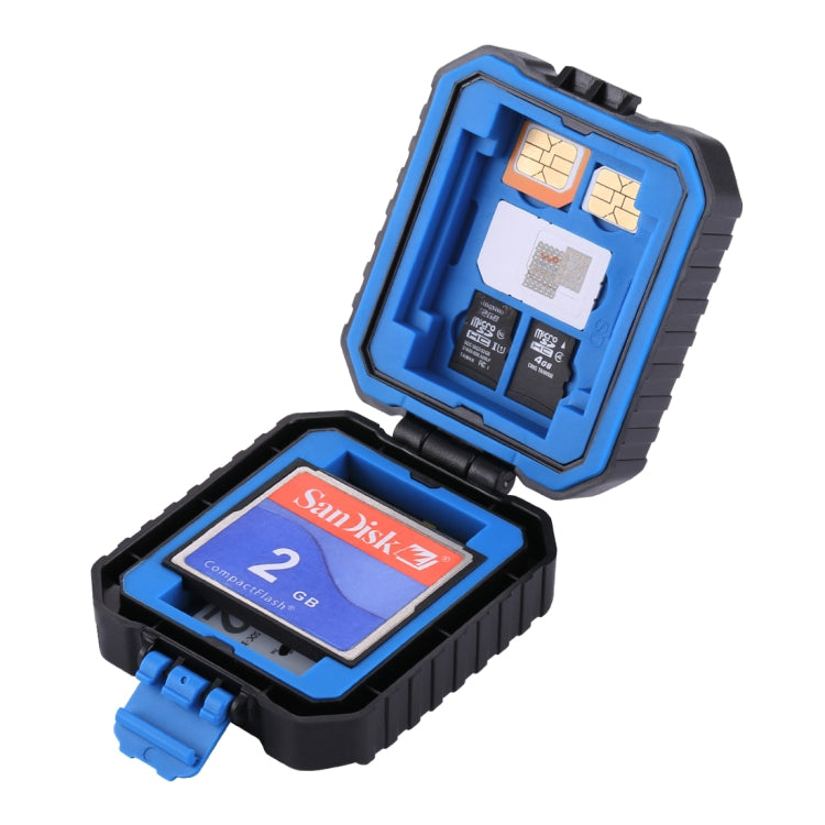 Custodia per scheda di memoria PULUZ 11 in 1 per schede 3SIM + 2XQD + 2CF + 2TF + 2SD, 11 in 1