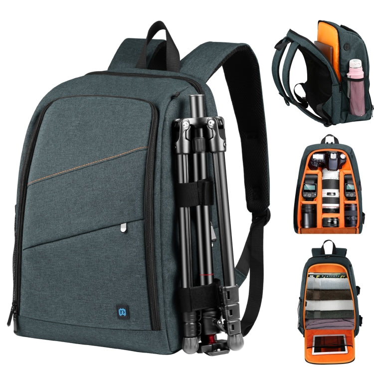 PULUZ Zaino per fotocamera con stabilizzatore PTZ portatile impermeabile antigraffio a doppia spalla con copertura antipioggia per fotocamera digitale, DJI Ronin-SC / Ronin-S, Backpack(Black RU), Backpack(Grey RU), Backpack(Grey), Backpack(Blue)       ...
