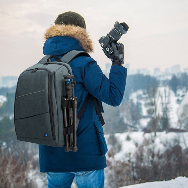 PULUZ Zaino per fotocamera con stabilizzatore PTZ portatile impermeabile antigraffio a doppia spalla con copertura antipioggia per fotocamera digitale, DJI Ronin-SC / Ronin-S, Backpack(Black RU), Backpack(Grey RU), Backpack(Grey), Backpack(Blue)       ...