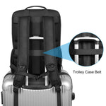 PULUZ Borsa per laptop con zaino a doppia spalla per fotocamera portatile da esterno a energia solare, Solar Shoulders Backpack