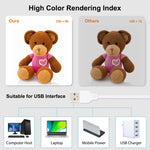 PULUZ Anello LED da 23 cm Pannello LED pieghevole Luce portatile Illuminazione fotografica Kit tenda da studio con fondali a 6 colori (nero, bianco, giallo, rosso, verde, blu), dimensioni da aperto: 24 cm x 23 cm x 23 cm, 23cm Ring LED Panel (RU)      ...