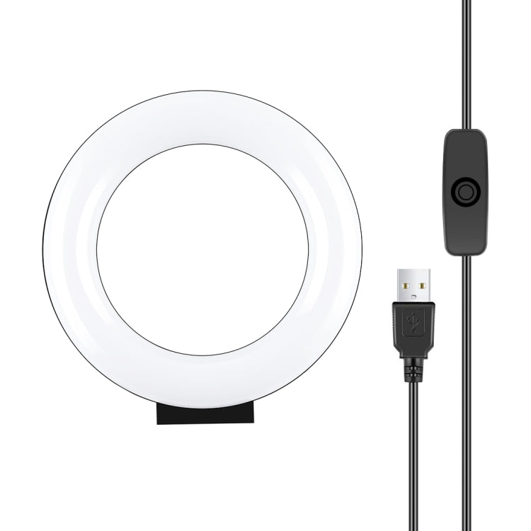 Luce anello LED 4.7" USB luce bianca per selfie video