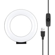 Luce anello LED 4.7" USB luce bianca per selfie video