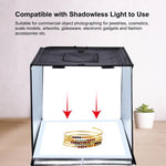 PULUZ Photo Studio Light Box Tenda portatile 60 x 60 x 60 cm LED 5500K Luce bianca dimmerabile Mini 36W Kit tenda da studio fotografico con 6 fondali rimovibili (Nero Arancione Bianco Verde Blu Rosso), 60cm Box(US), 60cm Box(UK), 60cm Box(EU)          ...