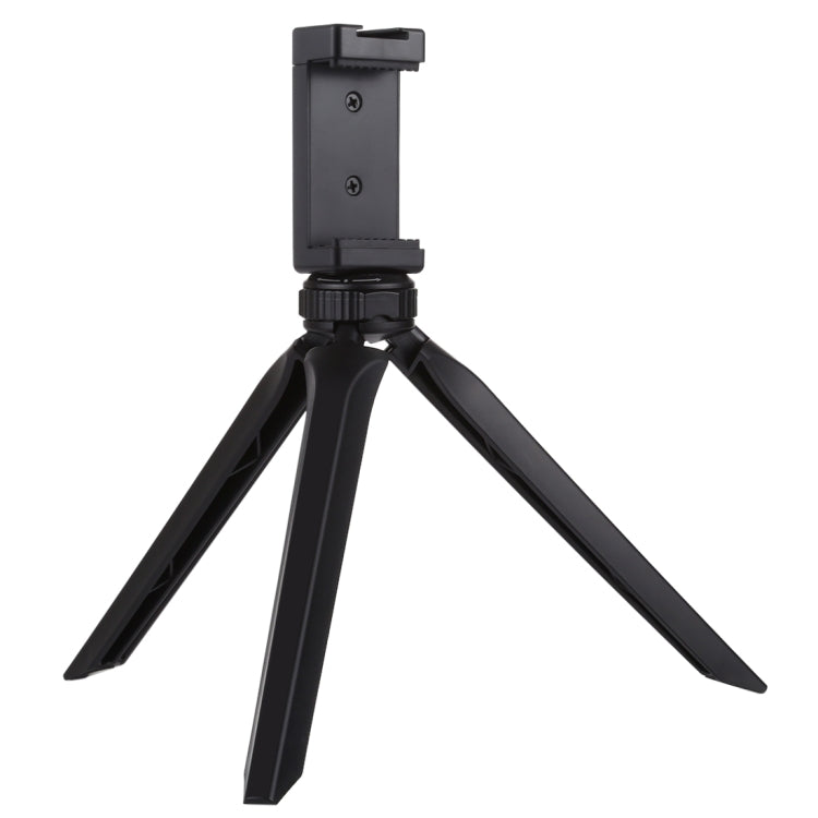 PULUZ Pocket Mini supporto treppiede in plastica con morsetto per telefono per smartphone, Plastic Tripod (Black), Plastic Tripod (Pink)