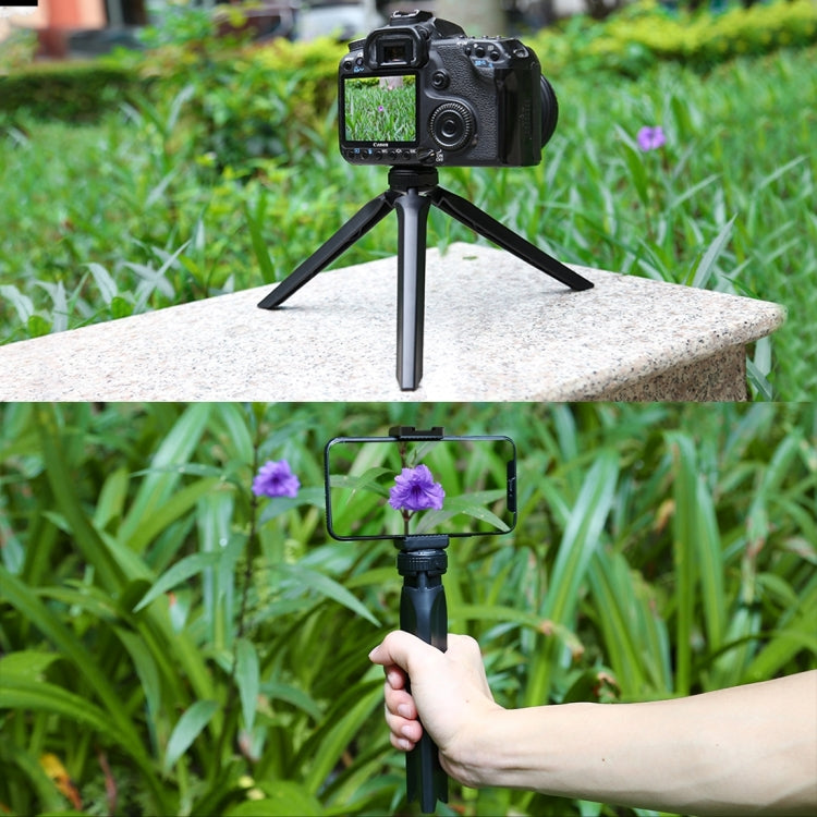 PULUZ Pocket Mini supporto treppiede in plastica con morsetto per telefono per smartphone, Plastic Tripod (Black), Plastic Tripod (Pink)