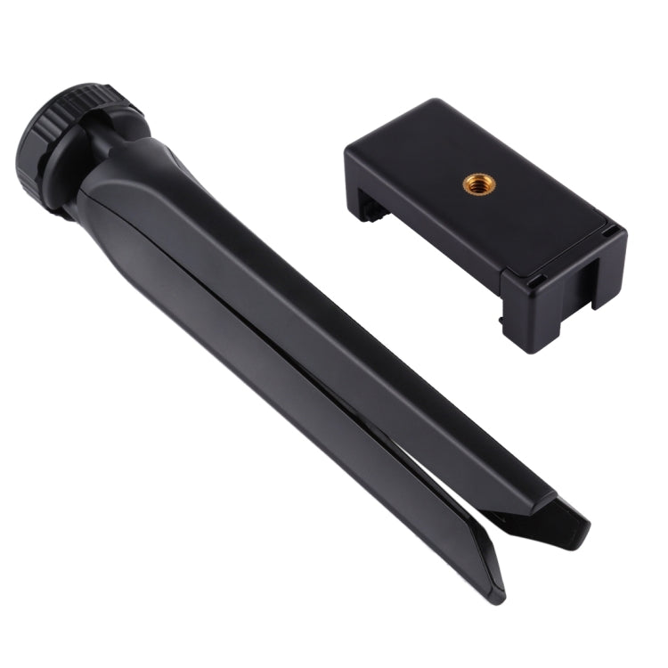 PULUZ Pocket Mini supporto treppiede in plastica con morsetto per telefono per smartphone, Plastic Tripod (Black), Plastic Tripod (Pink)