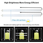 PULUZ 80 cm pieghevole portatile 80 W 9050LM luce bianca illuminazione fotografica studio di ripresa tenda kit con 3 colori (nero, bianco, arancione) fondali, 80cm Box(US), 80cm Box(EU), 80cm Box(AU), 80cm Box(UK)