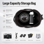 Borsa imbottita protettiva per fotocamere mirrorless e DSLR S