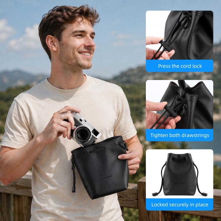 Borsa imbottita protettiva per fotocamere mirrorless e DSLR S