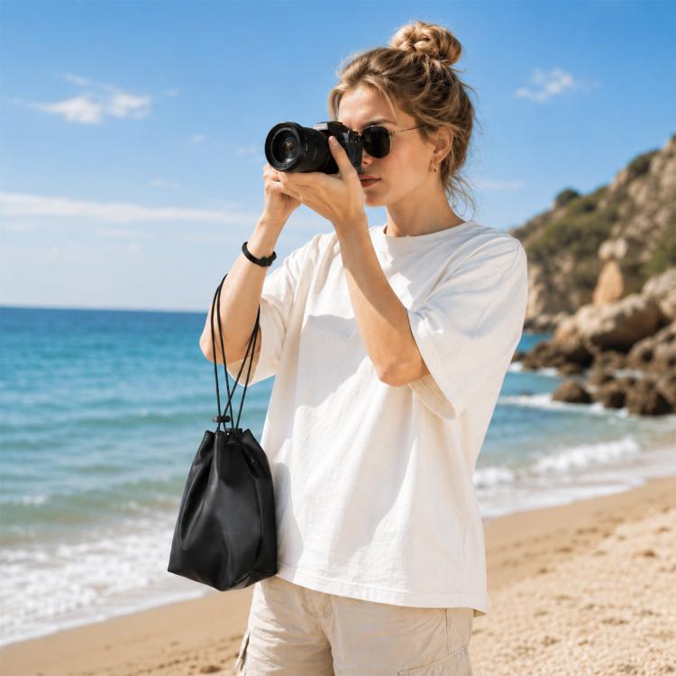 Borsa interna protettiva per fotocamera M in pelle