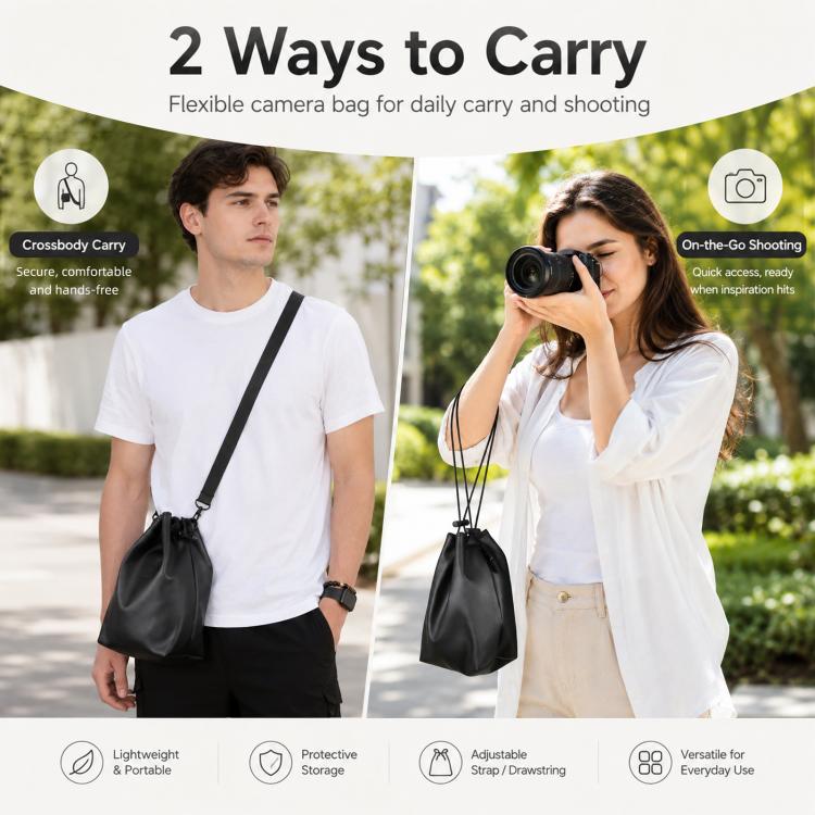 Borsa interna protettiva per fotocamera DSLR e mirrorless L