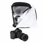 Custodia morbida pieghevole per softbox con diffusore di luce flash PULUZ, dimensioni: 23 cm x 23 cm, 23cm Softbox