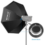 Diffusore per softbox parabolico ottagonale Speedlite Flash PULUZ da 95 cm, 95cm Octangle
