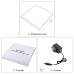PULUZ 1000LM LED Acrilico No Polare Oscuramento Luce Senza Ombre con Interruttore per Scatola da Studio Fotografico da 40 cm, Light(US), Light(UK), Light(EU), Light(AU), Light (JP PSE Certified)