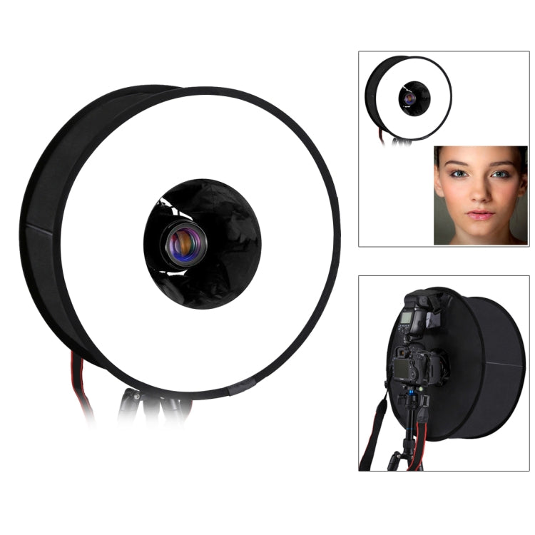Diffusore pieghevole per luce flash SpeedLite Softbox rotondo stile macro e ritratto PULUZ da 45 cm, 45cm Round(US), 45cm Round, 45cm Round(AE)