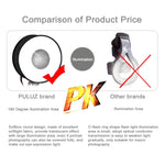 Diffusore pieghevole per luce flash SpeedLite Softbox rotondo stile macro e ritratto PULUZ da 45 cm, 45cm Round(US), 45cm Round, 45cm Round(AE)