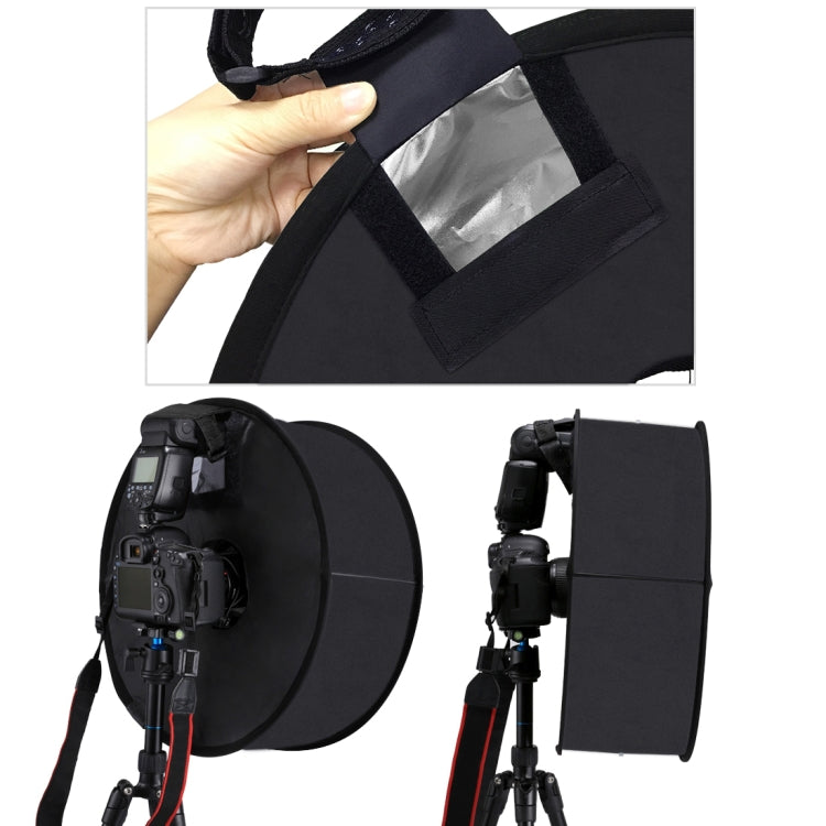 Diffusore pieghevole per luce flash SpeedLite Softbox rotondo stile macro e ritratto PULUZ da 45 cm, 45cm Round(US), 45cm Round, 45cm Round(AE)