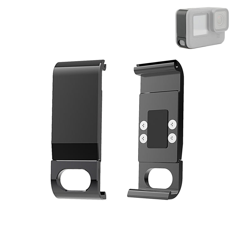 Copertura laterale metallo per GoPro HERO9-13 Nero