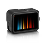 PULUZ per GoPro HERO12 Nero/11 Nero/10 Nero/9 Nero Custodia protettiva in silicone con cinturino da polso e copriobiettivo, For GoPro HERO9 Black