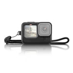 Custodia in silicone per GoPro HERO9/10/11/12 con cinturino da po