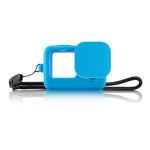 Custodia in silicone per GoPro HERO9/10/11/12 con cinturino da po