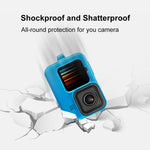 Custodia in silicone per GoPro HERO9/10/11/12 con cinturino da po