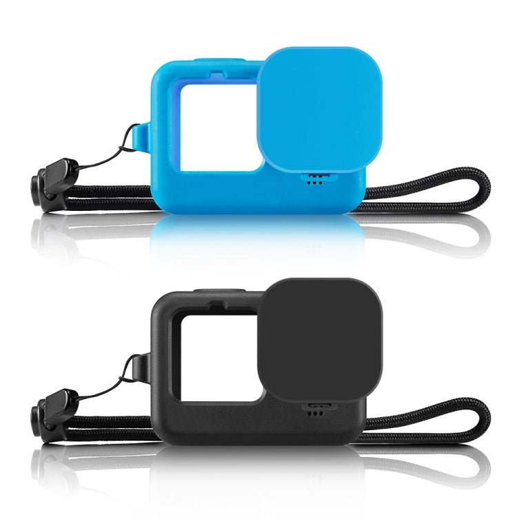 Custodia in silicone per GoPro HERO9/10/11/12 con cinturino da po