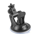 PULUZ Supporto a Ventosa per Auto con Vite, Adattatore per Montaggio su Treppiede e Custodia per GoPro Hero11 Nero / HERO10 Nero /9 Nero /8 Nero /7 /6 /5 /5 Sessione /4 Sessione /4 /3+ /3 /2 /1, DJI Osmo Action e altre action camera, Sucker Mount