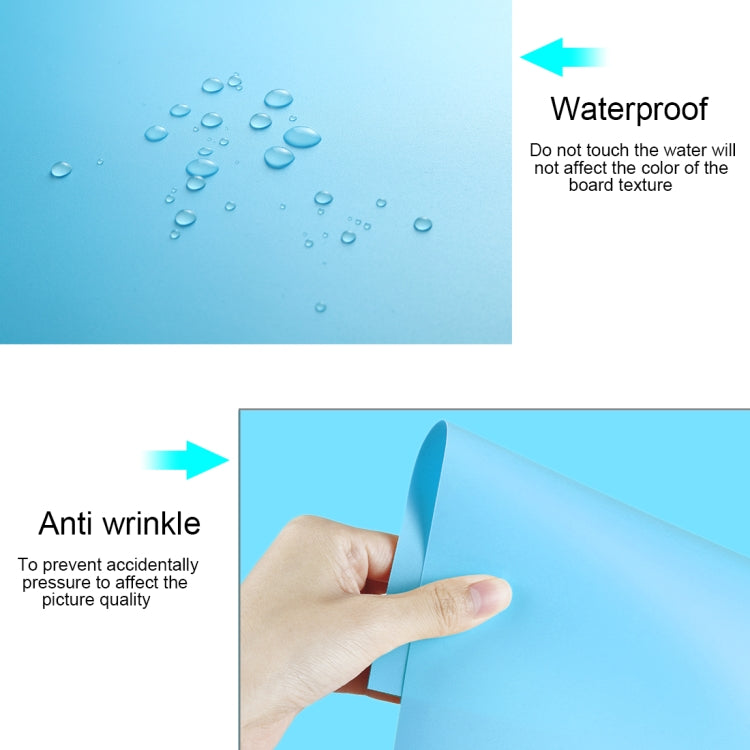 Kit di carta in PVC per sfondo fotografico PULUZ per scatola da tenda da studio, dimensioni: 121 cm x 58 cm, Backdrop 60cm(Blue), Backdrop 60cm(Red), Backdrop 60cm(B), Backdrop 60cm(Y), Backdrop 60cm(W)