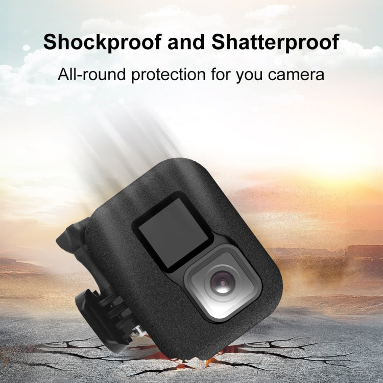 PULUZ per GoPro HERO12 Nero /11 Nero /10 Nero /9 Nero Custodia in schiuma per parabrezza, For GoPro HERO9 Black