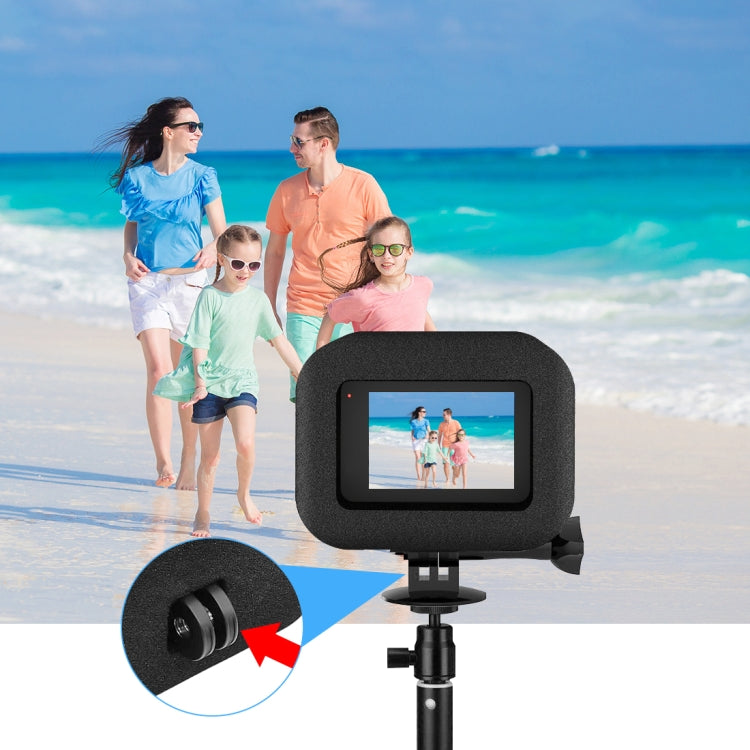 PULUZ per GoPro HERO12 Nero /11 Nero /10 Nero /9 Nero Custodia in schiuma per parabrezza, For GoPro HERO9 Black