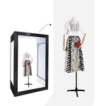 PULUZ 2m 240W 5500K Kit luce fotografica da studio per vestiti/ritratto modello adulto, 2m Box(US), 2m Box(EU), 2m Box(AU), 2m Box(UK)