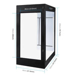 PULUZ 2m 240W 5500K Kit luce fotografica da studio per vestiti/ritratto modello adulto, 2m Box(US), 2m Box(EU), 2m Box(AU), 2m Box(UK)