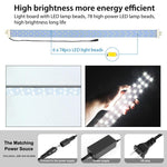 PULUZ 2m 240W 5500K Kit luce fotografica da studio per vestiti/ritratto modello adulto, 2m Box(US), 2m Box(EU), 2m Box(AU), 2m Box(UK)