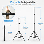 Supporto per fondale fotografico da studio, 2 x 3 m, rinforzato, con traversa e staffa., 2 x 3m Thickened