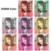 Luce anello LED 30cm RGBW dimmerabile USB 10 modalità